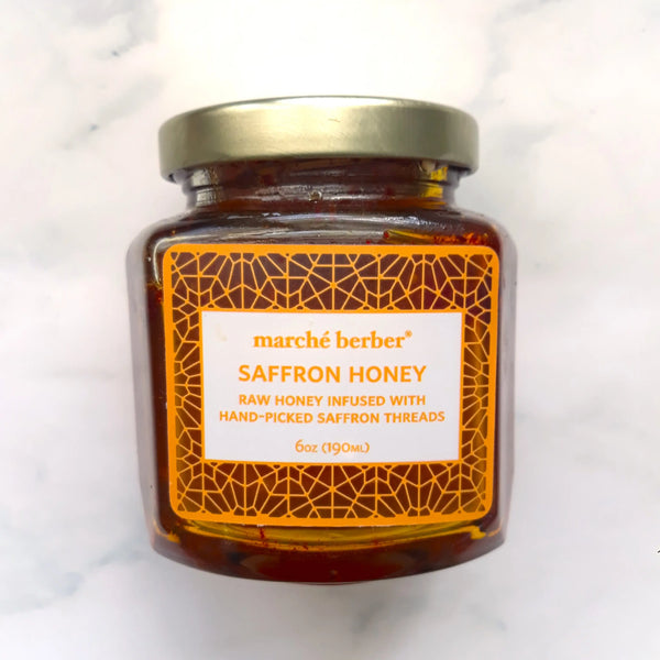 Marché Berber Saffron Vanilla Honey