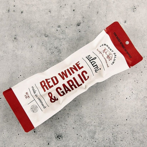 VT Salumi Red Wine Garlic