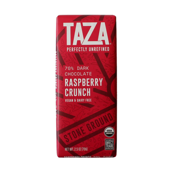 Taza Raspberry Crunch Bar