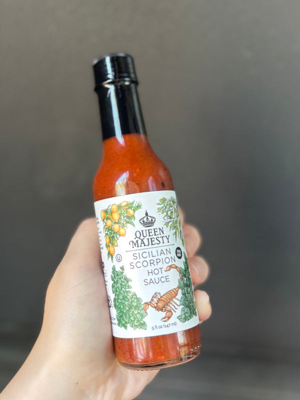Queen Majesty Sicilian Scorpion Hot Sauce