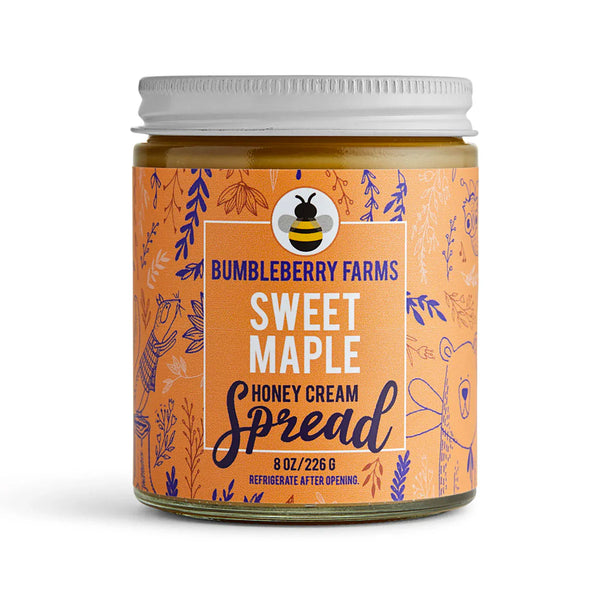 Bumbleberry Farms Sweet Maple Honey Cream Spread