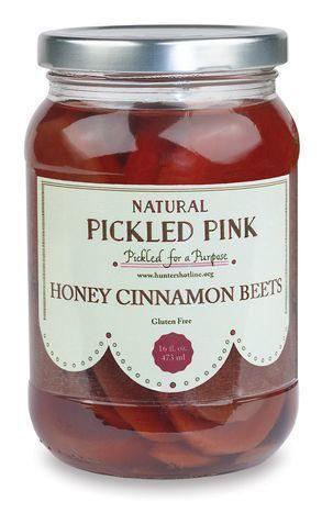 Pickled Pink Honey Cinnamon Beets
