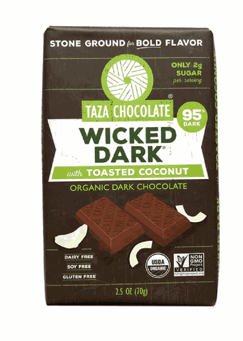 Taza Wicked Dark with Coconut Bar