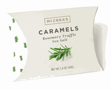 McCrea's Rosemary Truffle Sea Salt Caramel Pillow