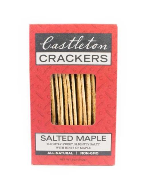 Castleton Salted Maple Crackers